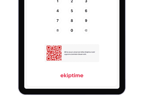 Dinamik QR + konum kontrolü